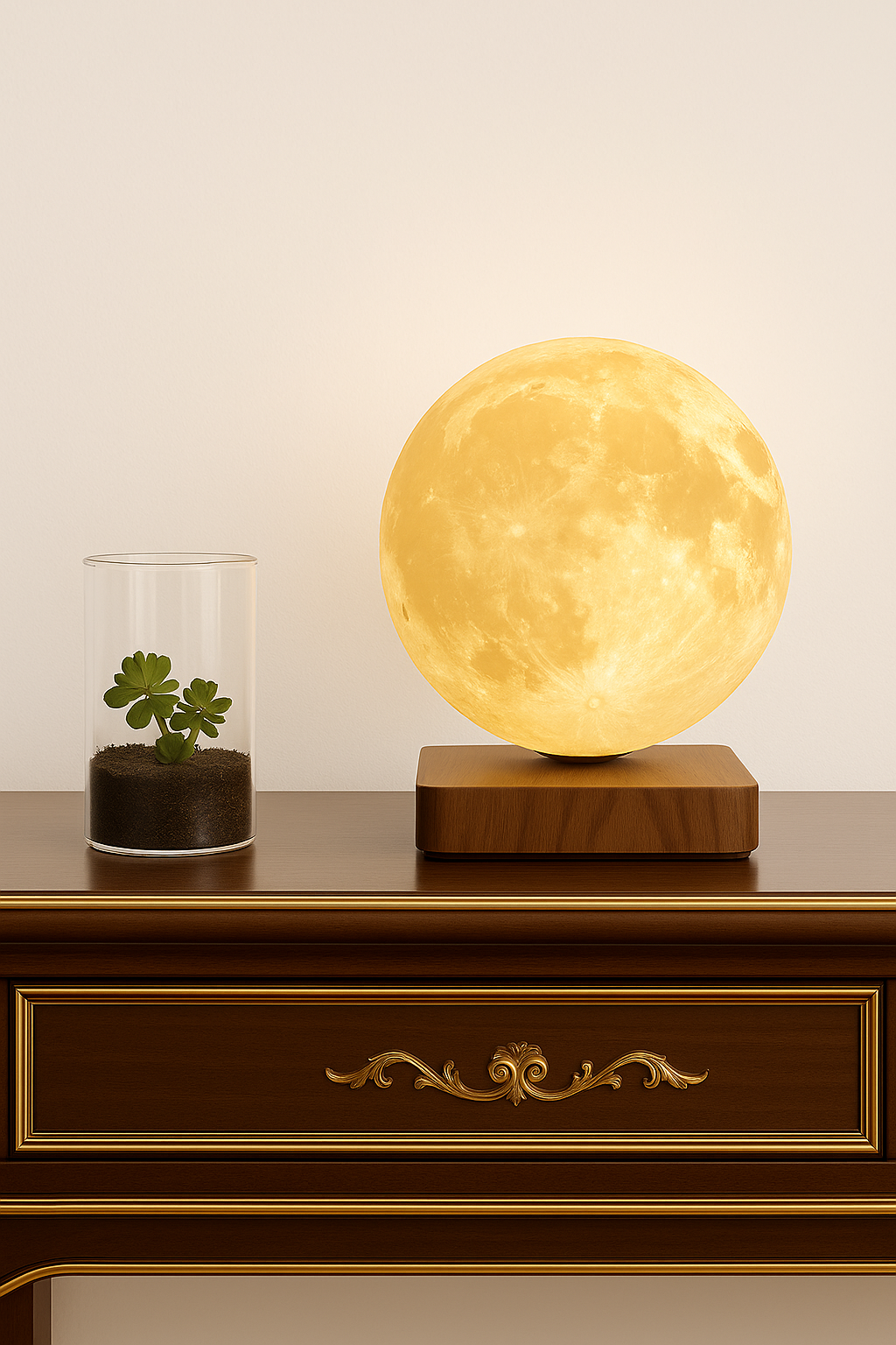 Lámpara LED Lunar Flotante de Levitación