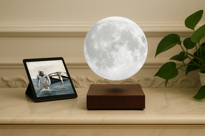Lámpara LED Lunar Flotante de Levitación