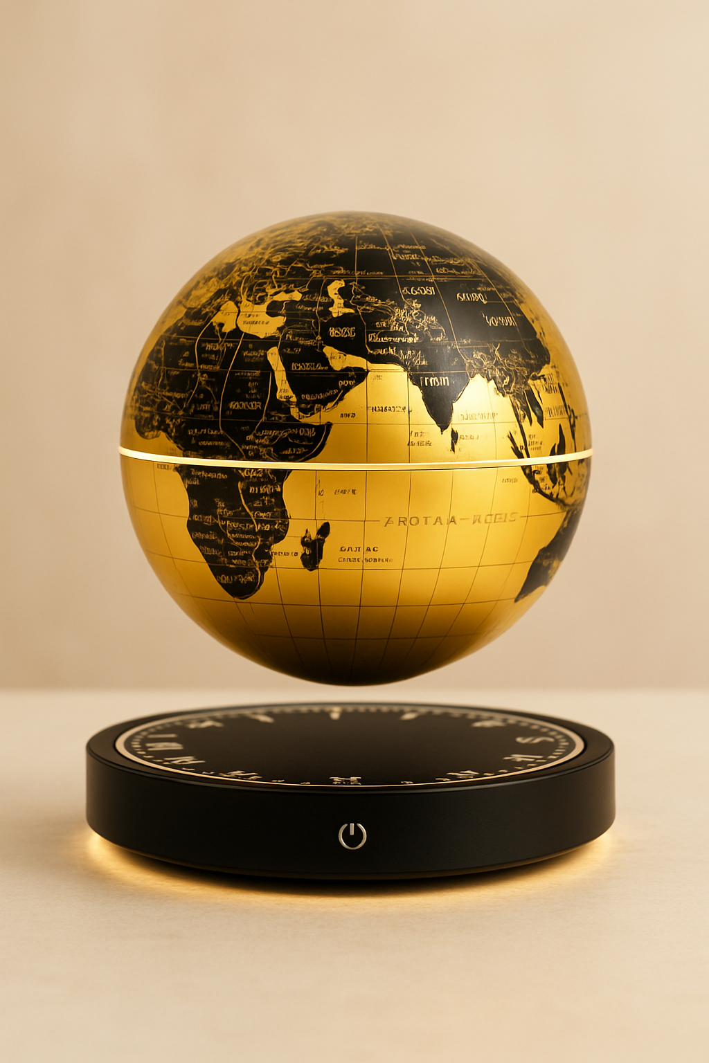Magnetic Levitation Globe 3D Night Light