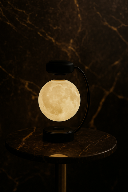 Creative Personality Magnetic Levitation Moon Lamp For home Bedside Table Lamp