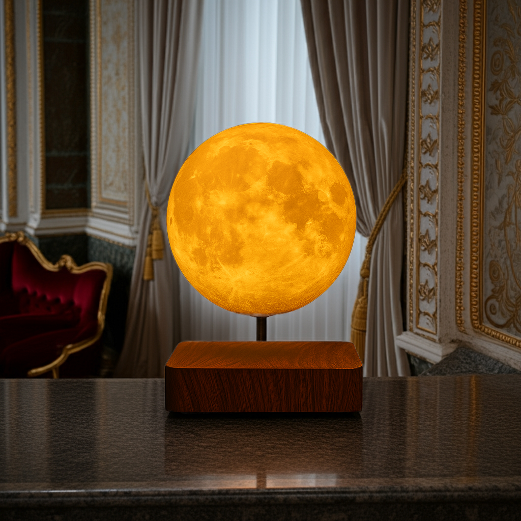 Lámpara LED Lunar Flotante de Levitación