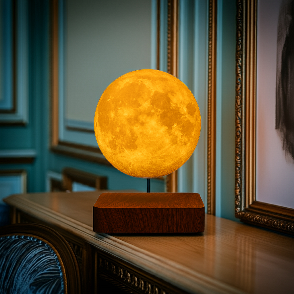 Lámpara LED Lunar Flotante de Levitación